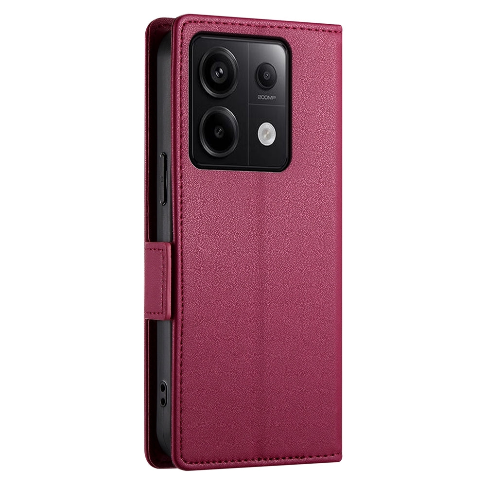 Xiaomi Redmi Note 13 Pro 5G Magnetic Leather Wallet Case with Card Slots, Stand Function & Full Protection