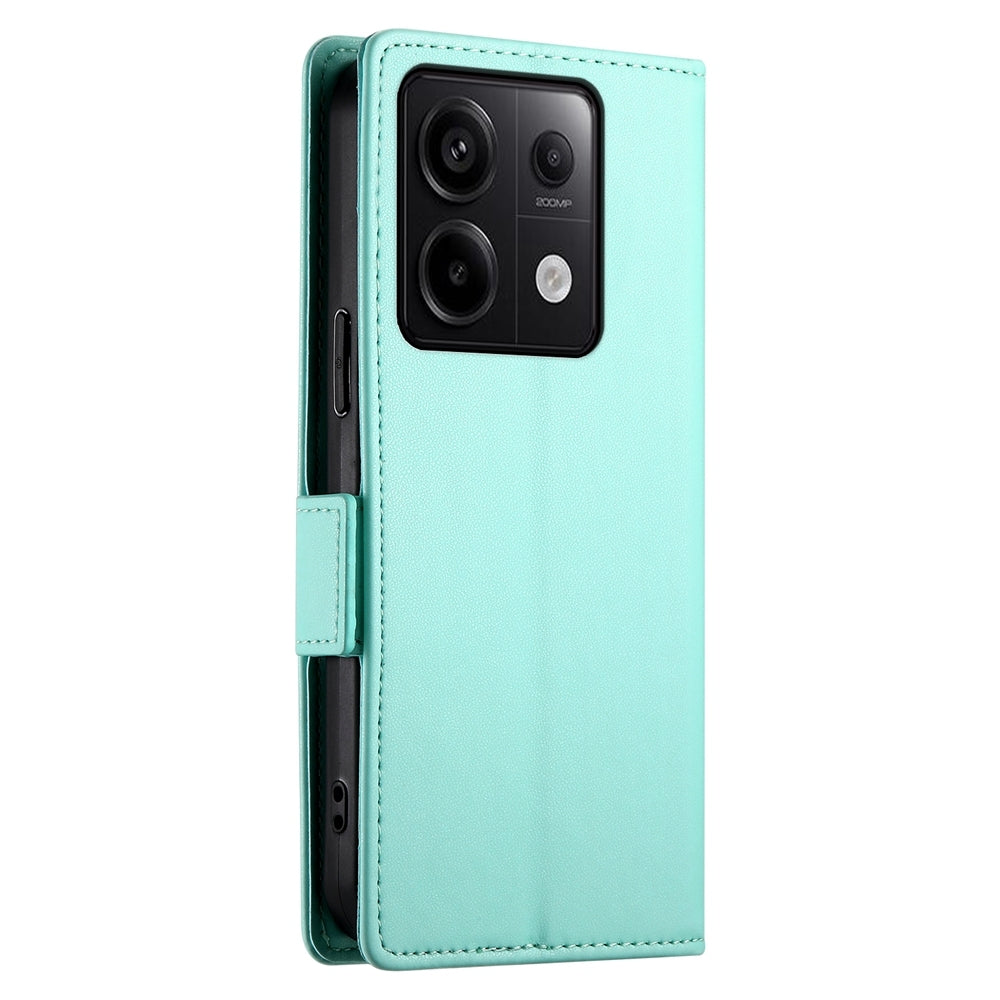 Xiaomi Redmi Note 13 Pro 5G Magnetic Leather Wallet Case with Card Slots, Stand Function & Full Protection