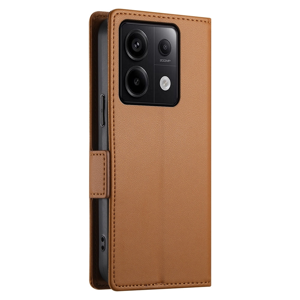 Xiaomi Redmi Note 13 Pro 5G Magnetic Leather Wallet Case with Card Slots, Stand Function & Full Protection