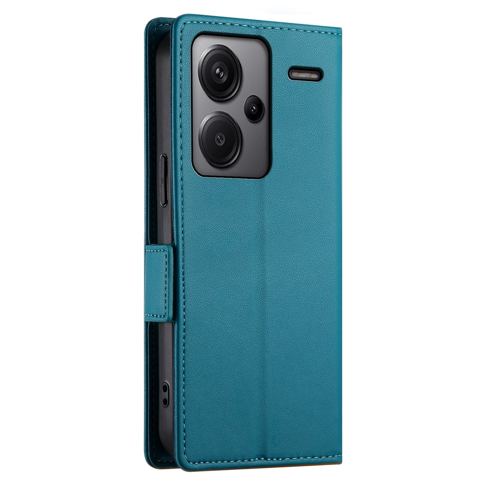 Xiaomi Redmi Note 13 Pro+ Magnetic Leather Wallet Case with Card Slots, Stand Function & Full Protection