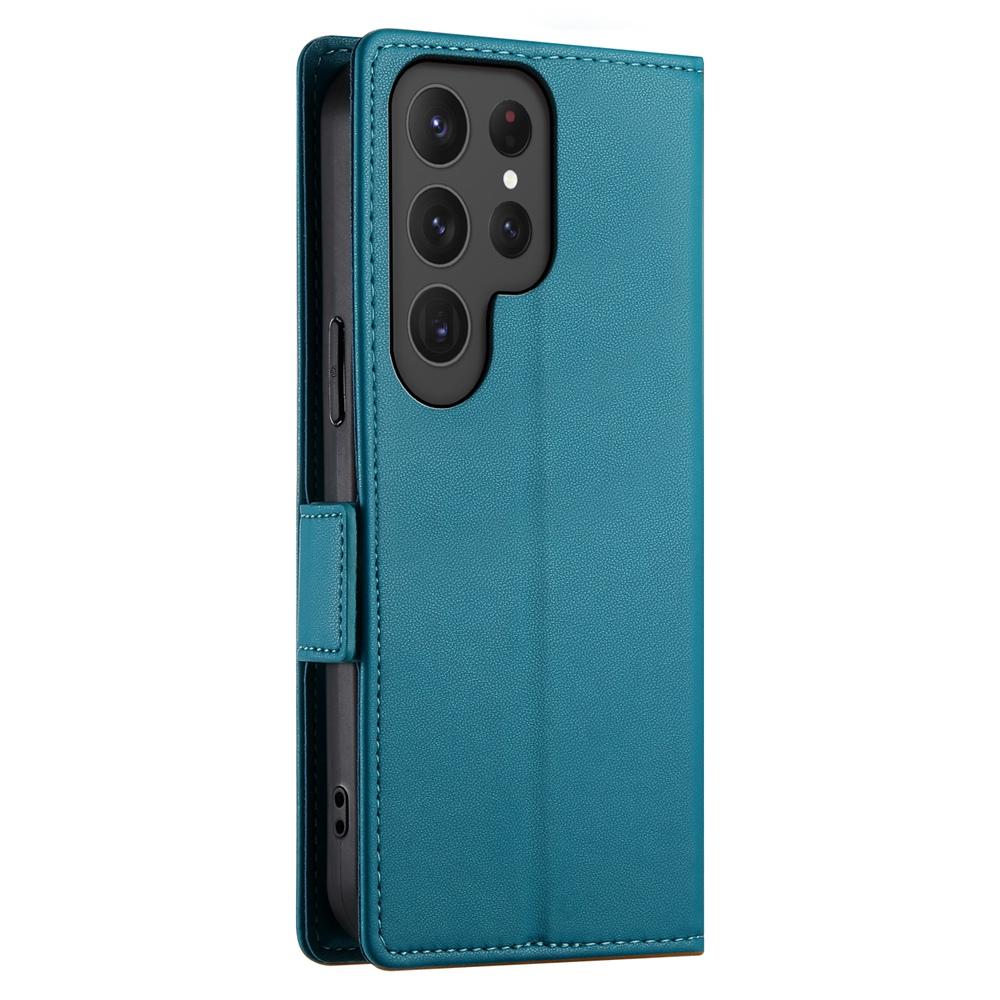 Samsung Galaxy S25 Ultra 5G Magnetic Leather Wallet Case with Card Slots, Stand Function & Full Protection
