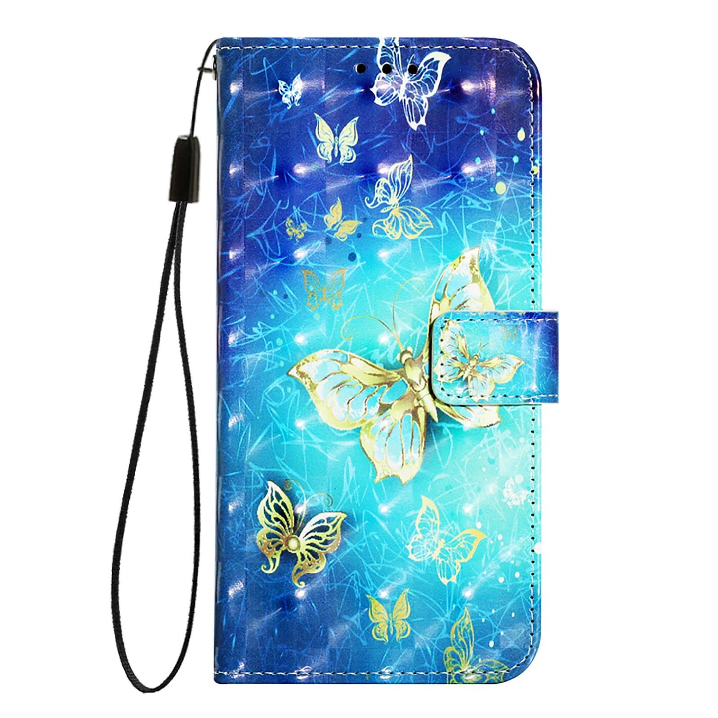 ZTE Nubia Z60 Ultra Leather Flip Phone Case with 3D Painted Design, Card Holder, Wallet & Stand Function - Durable Protection & Easy Access