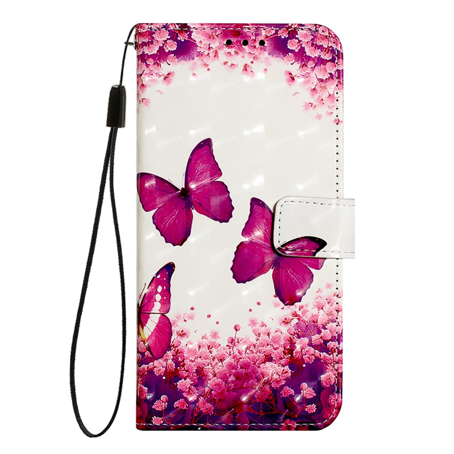 ZTE Nubia Z60 Ultra Leather Flip Phone Case with 3D Painted Design, Card Holder, Wallet & Stand Function - Durable Protection & Easy Access