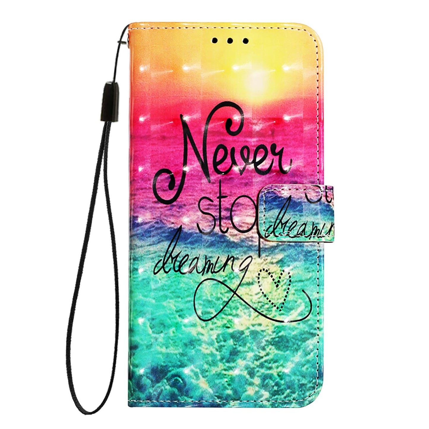 ZTE Nubia Z60 Ultra Leather Flip Phone Case with 3D Painted Design, Card Holder, Wallet & Stand Function - Durable Protection & Easy Access