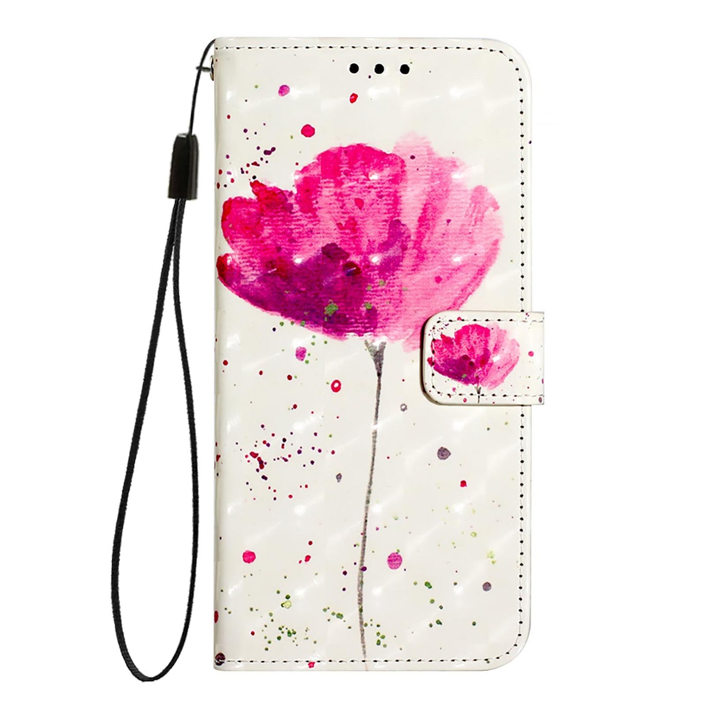 ZTE Nubia Z60 Ultra Leather Flip Phone Case with 3D Painted Design, Card Holder, Wallet & Stand Function - Durable Protection & Easy Access