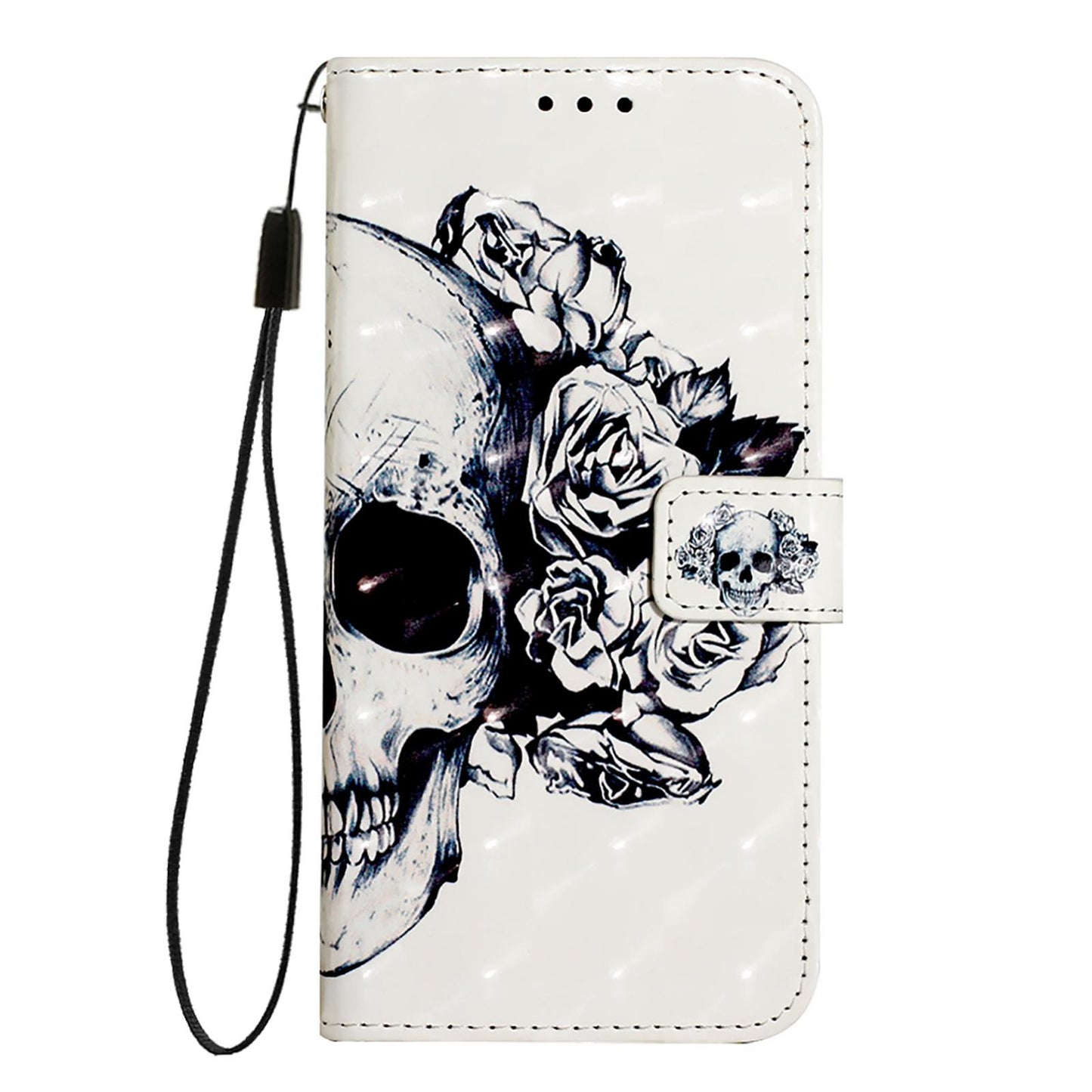ZTE Nubia Z60 Ultra Leather Flip Phone Case with 3D Painted Design, Card Holder, Wallet & Stand Function - Durable Protection & Easy Access