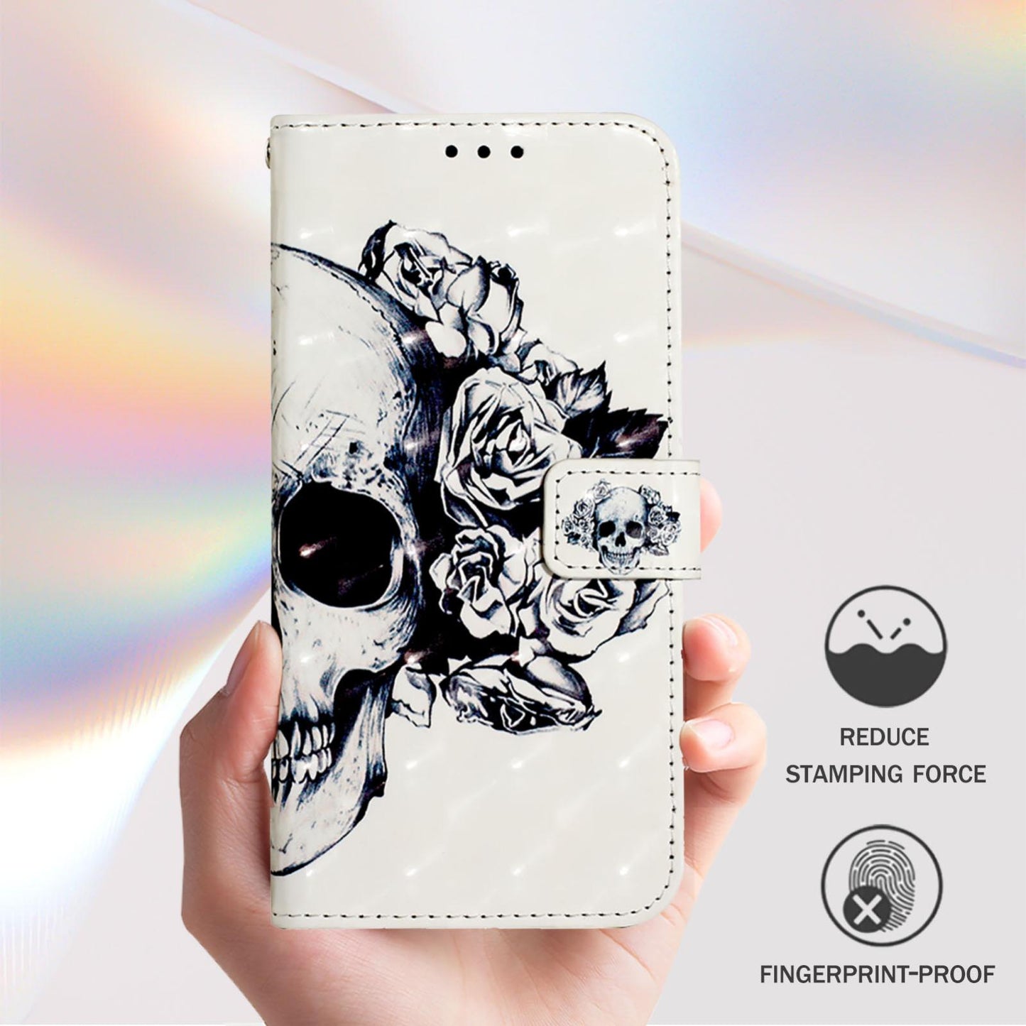 ZTE Nubia Z60 Ultra Leather Flip Phone Case with 3D Painted Design, Card Holder, Wallet & Stand Function - Durable Protection & Easy Access