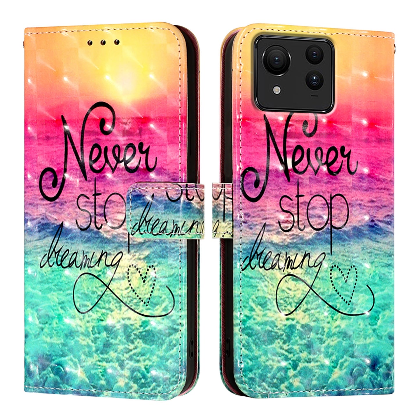 Asus Zenfone 11 Ultra Leather Flip Phone Case with 3D Painted Design, Card Holder, Wallet & Stand Function - Durable Protection & Easy Access