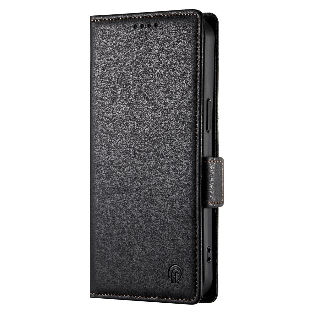 Honor 200 Lite Magnetic Leather Wallet Case with Card Slots, Stand Function & Full Protection
