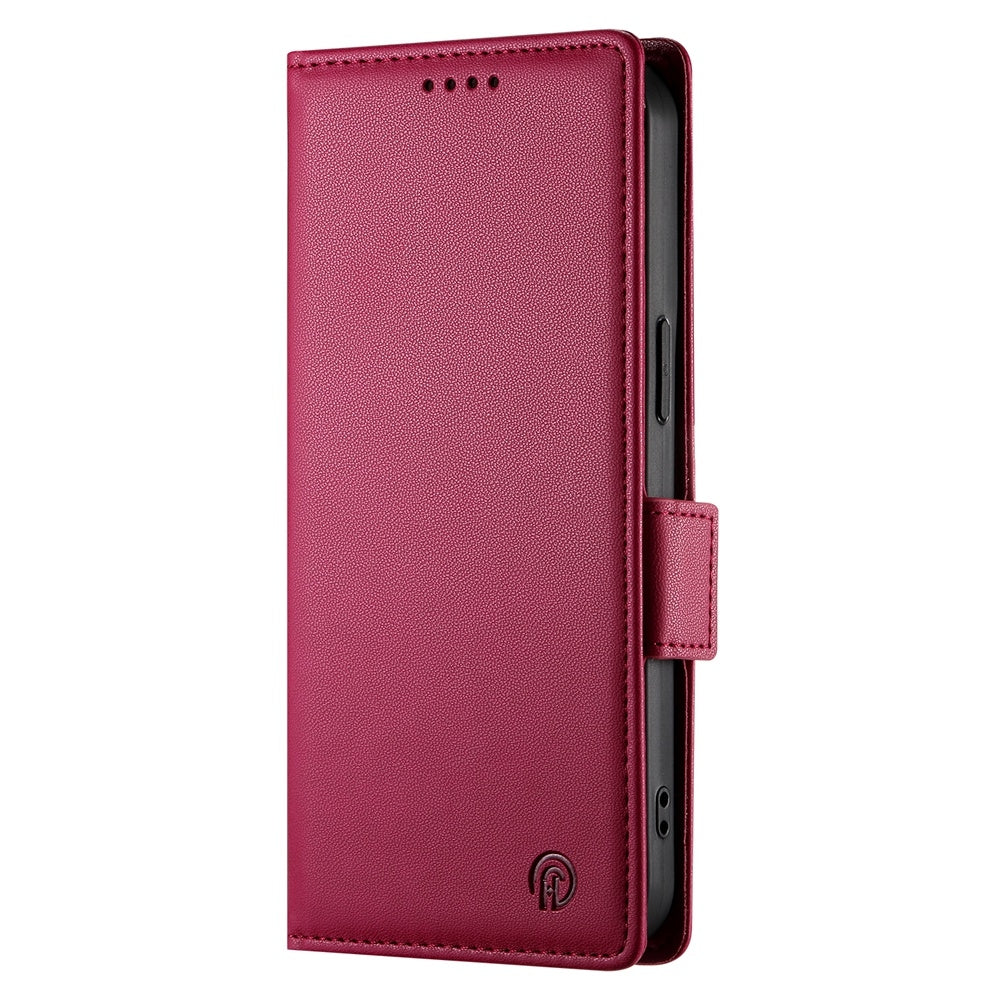 Honor 200 Lite Magnetic Leather Wallet Case with Card Slots, Stand Function & Full Protection
