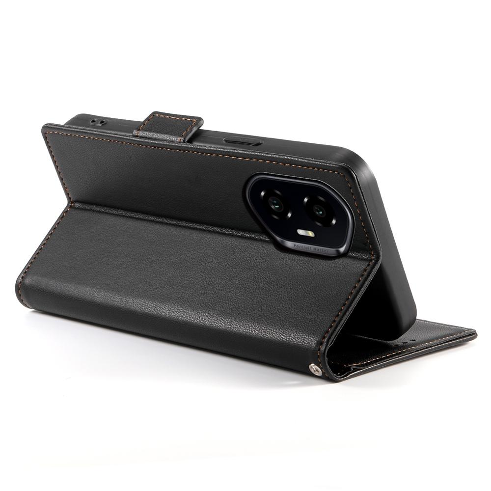 Honor 300 Pro Magnetic Leather Wallet Case with Card Slots, Stand Function & Full Protection