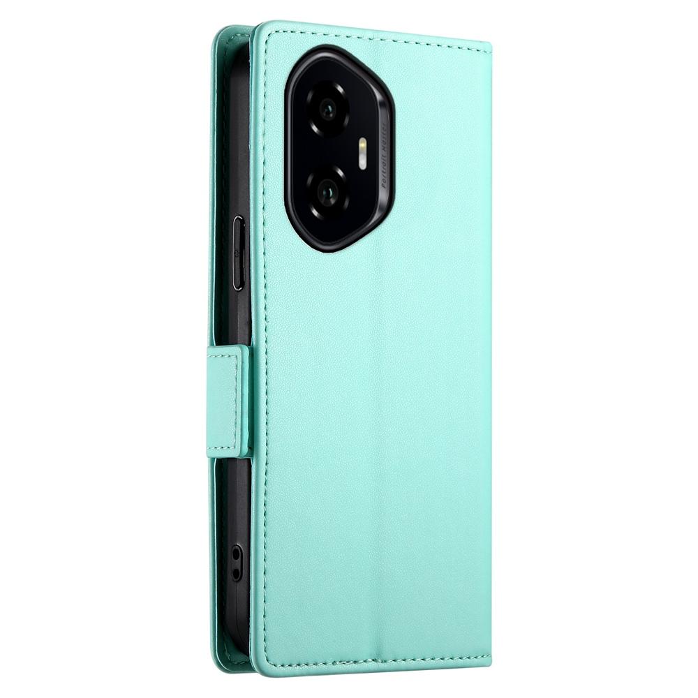 Honor 300 Pro Magnetic Leather Wallet Case with Card Slots, Stand Function & Full Protection