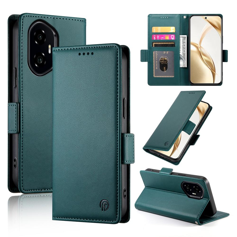 Honor 300 Pro Magnetic Leather Wallet Case with Card Slots, Stand Function & Full Protection
