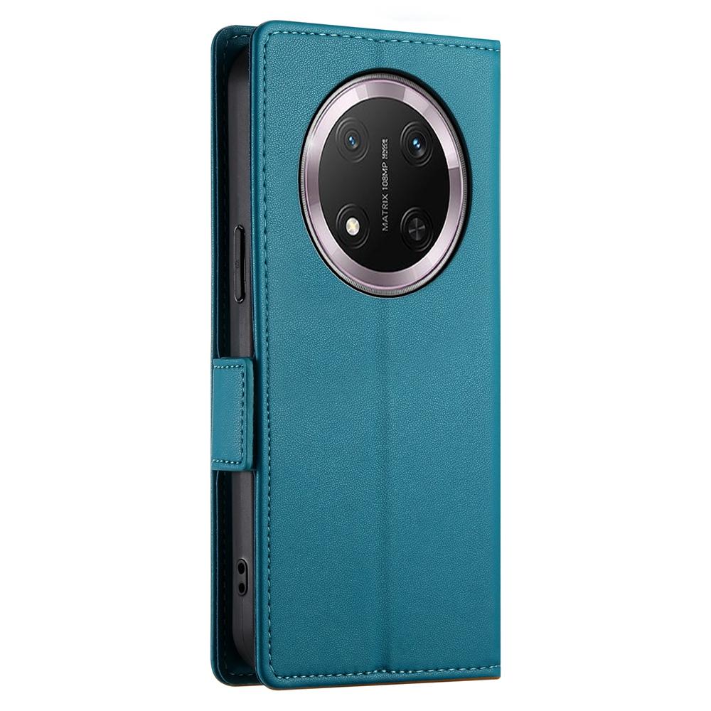 Honor X9c Global Magnetic Leather Wallet Case with Card Slots, Stand Function & Full Protection