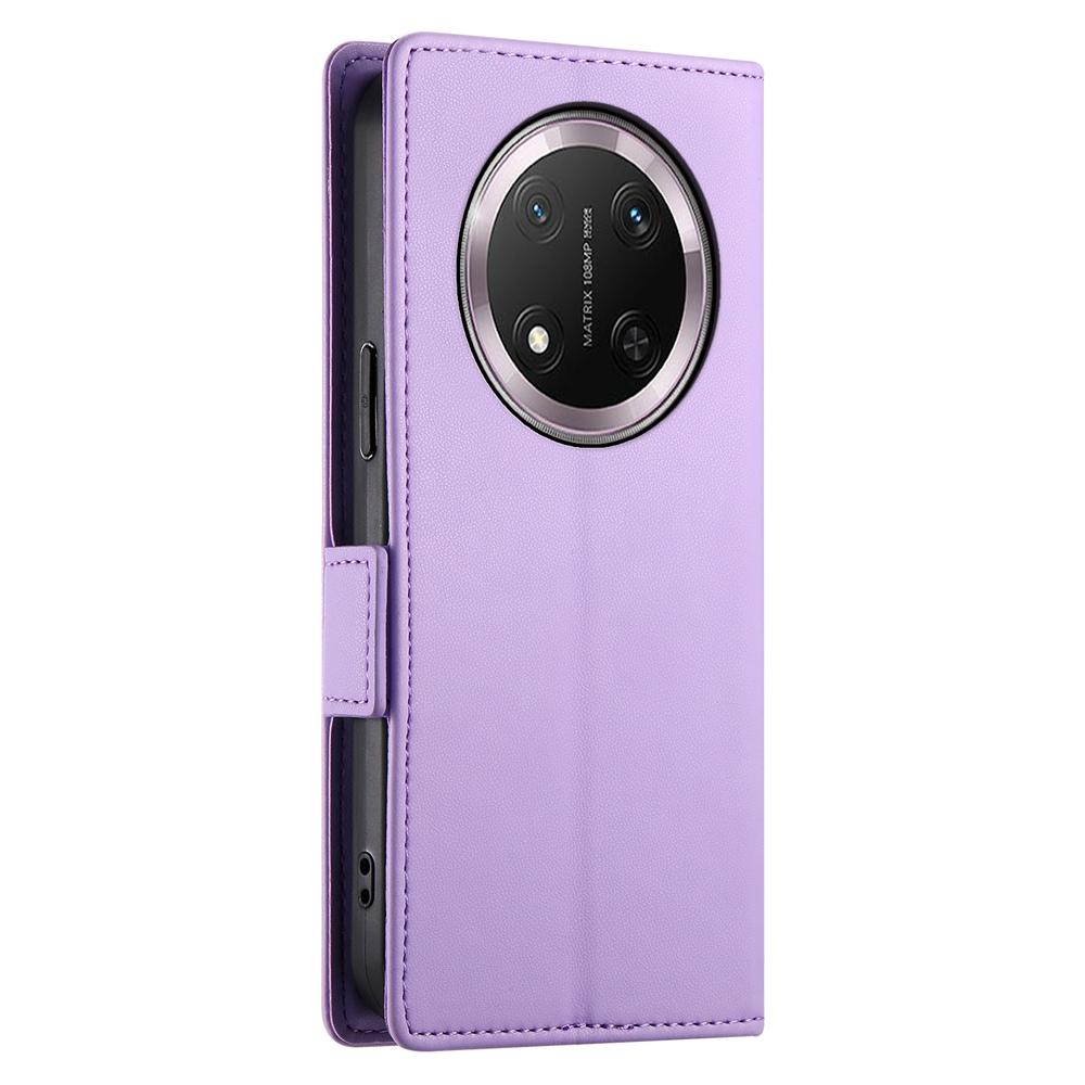 Honor X9c Global Magnetic Leather Wallet Case with Card Slots, Stand Function & Full Protection