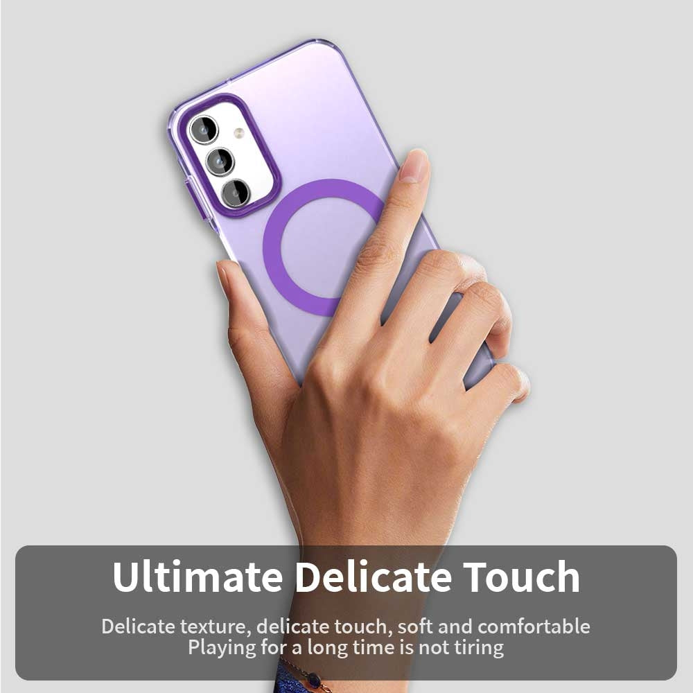 Samsung Galaxy A15 5G Durable MagSafe Phone Case - Hybrid TPU & PC Design, Lightweight & Stylish, Candy Colour, Wireless Charging Friendly