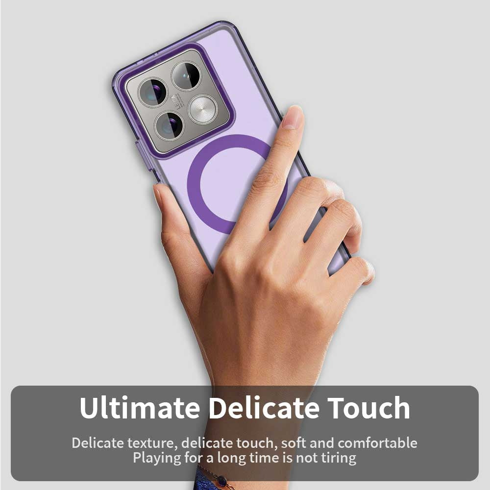 Xiaomi 14T Pro Durable MagSafe Phone Case - Hybrid TPU & PC Design, Lightweight & Stylish, Candy Colour, Wireless Charging Friendly