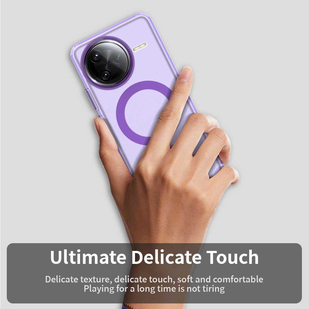 Redmi K80 Pro Durable MagSafe Phone Case - Hybrid TPU & PC Design, Lightweight & Stylish, Candy Colour, Wireless Charging Friendly