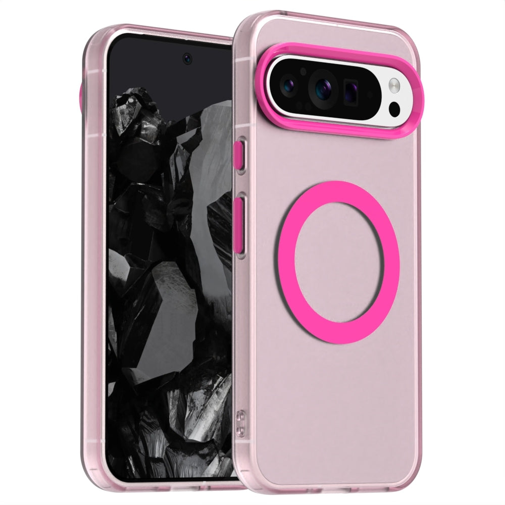 Google Pixel 9 Pro Durable MagSafe Phone Case - Hybrid TPU & PC Design, Lightweight & Stylish, Candy Colour, Wireless Charging Friendly