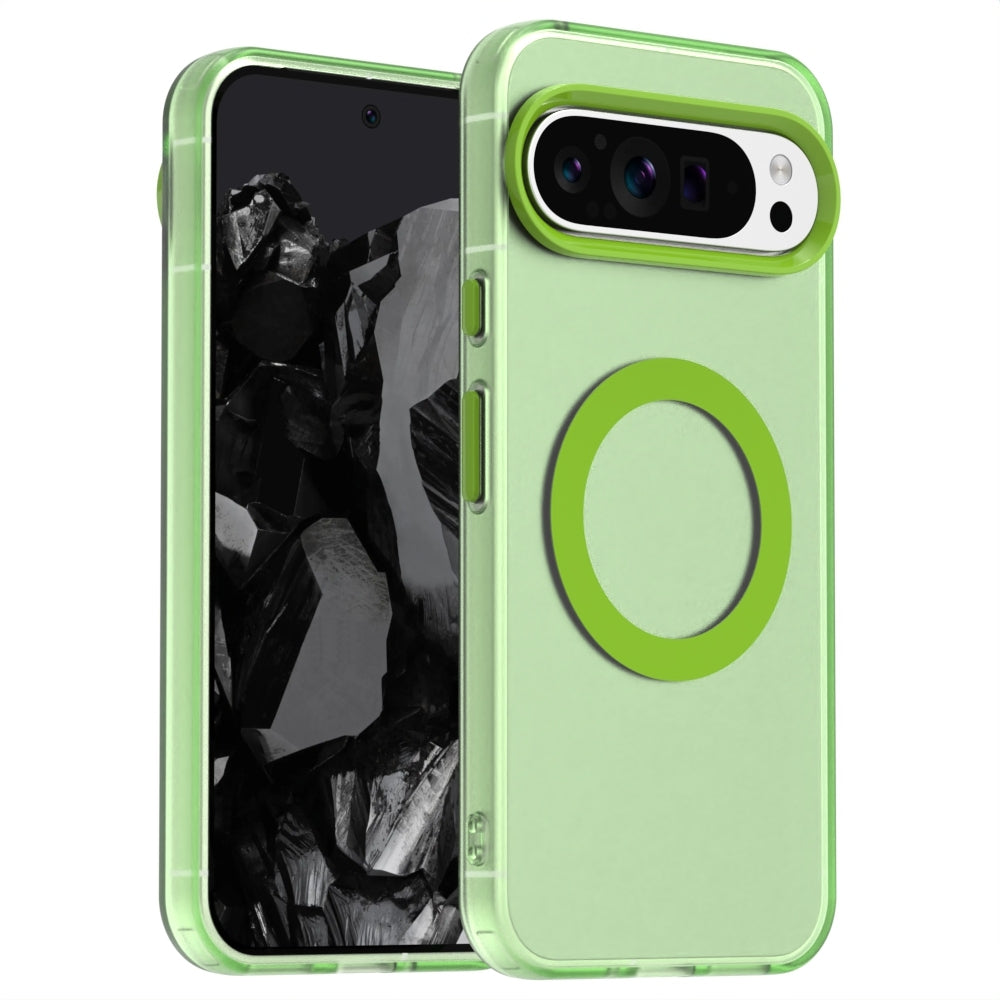 Google Pixel 9 Pro Durable MagSafe Phone Case - Hybrid TPU & PC Design, Lightweight & Stylish, Candy Colour, Wireless Charging Friendly