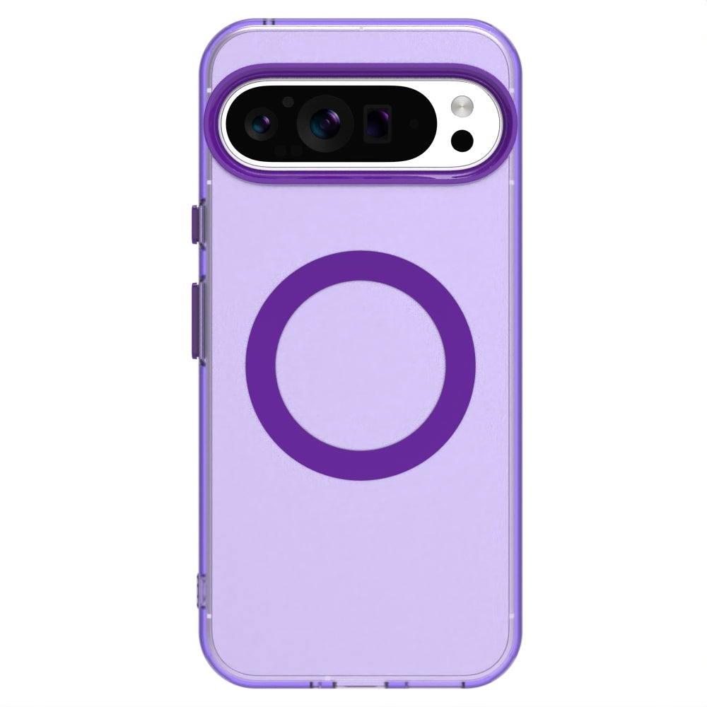 Google Pixel 9 Pro Durable MagSafe Phone Case - Hybrid TPU & PC Design, Lightweight & Stylish, Candy Colour, Wireless Charging Friendly