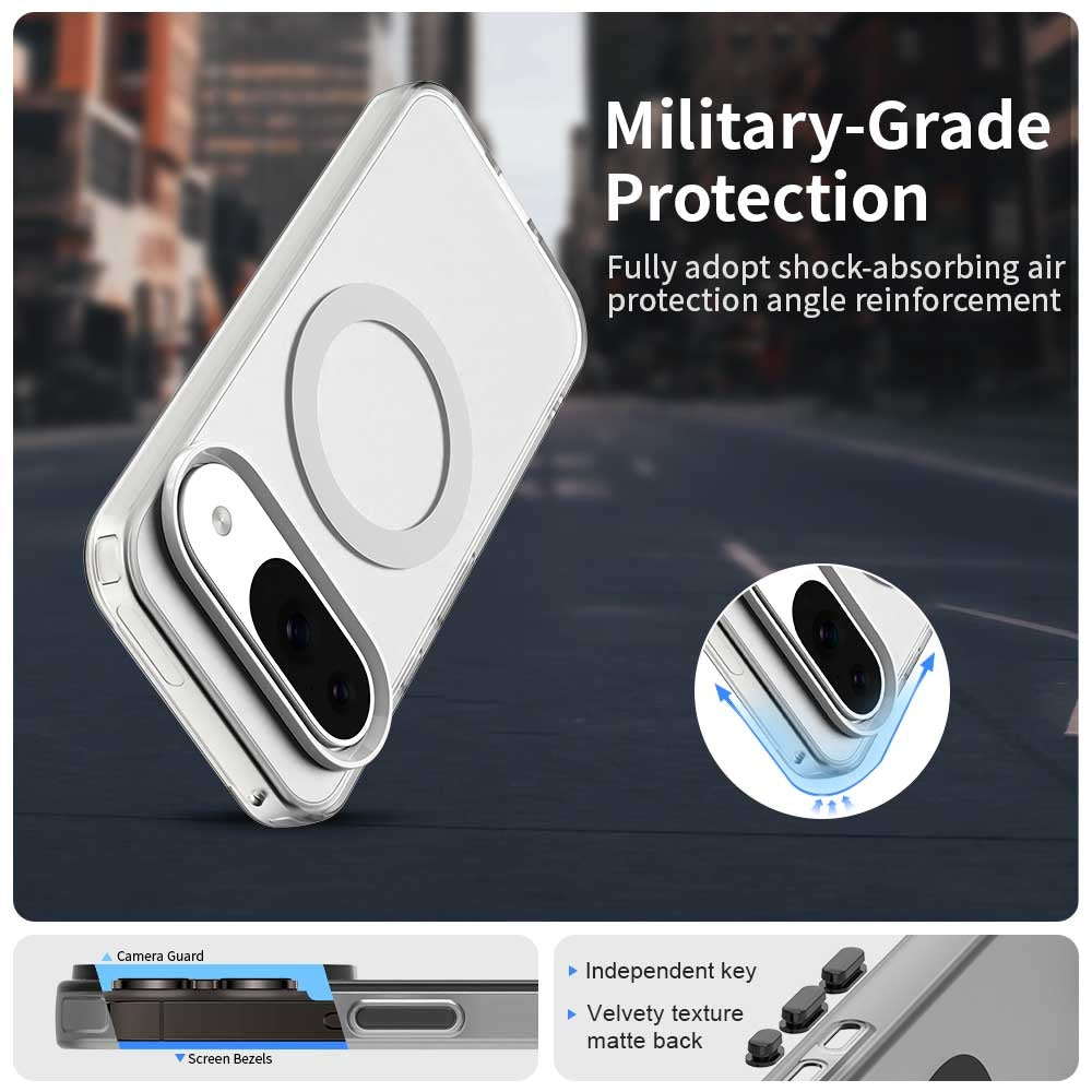 Google Pixel 9 Durable MagSafe Phone Case - Hybrid TPU & PC Design, Lightweight & Stylish, Candy Colour, Wireless Charging Friendly