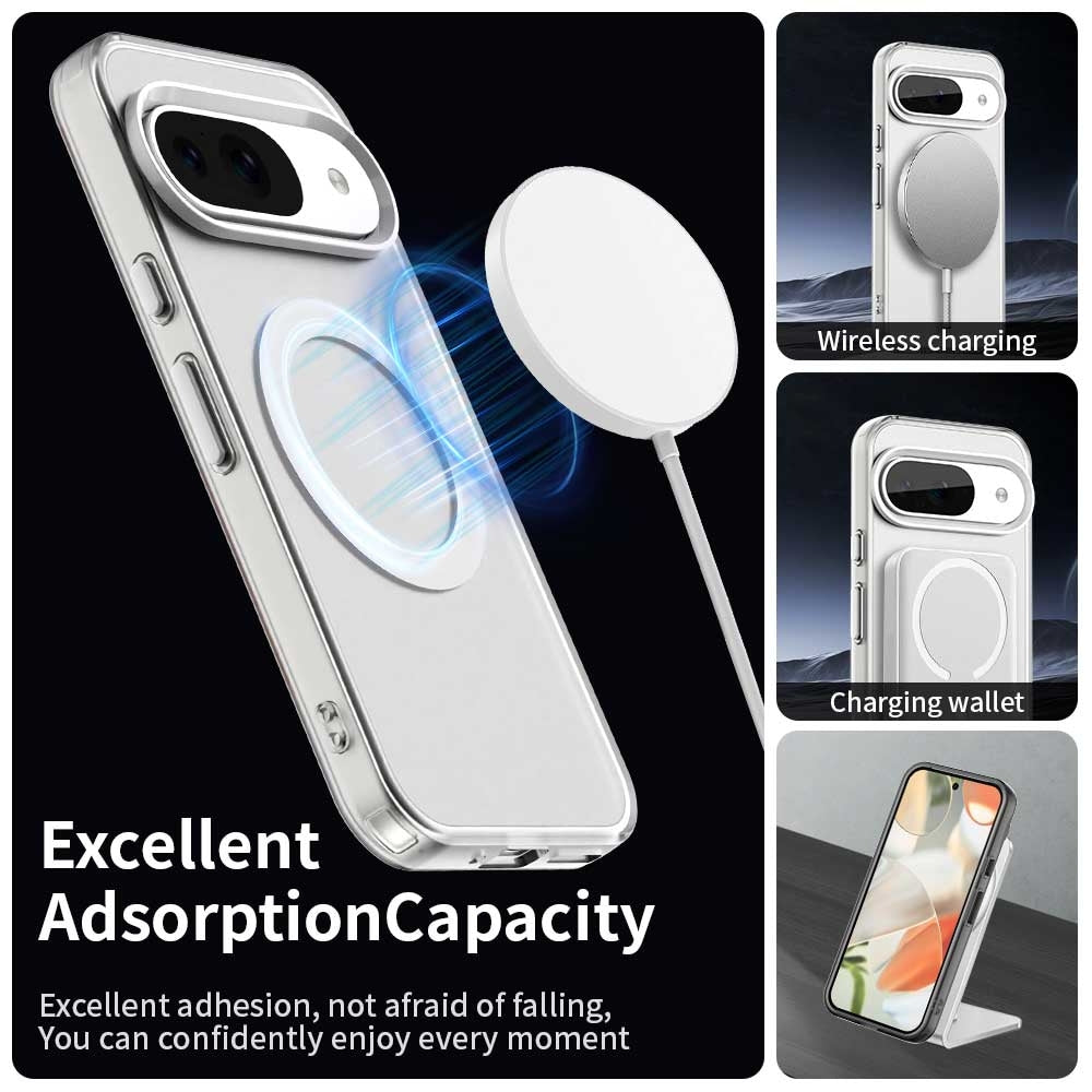 Google Pixel 9 Durable MagSafe Phone Case - Hybrid TPU & PC Design, Lightweight & Stylish, Candy Colour, Wireless Charging Friendly