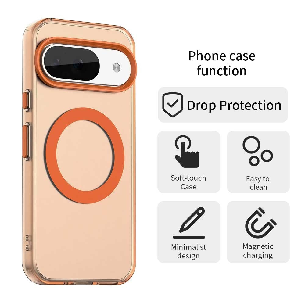 Google Pixel 9 Durable MagSafe Phone Case - Hybrid TPU & PC Design, Lightweight & Stylish, Candy Colour, Wireless Charging Friendly