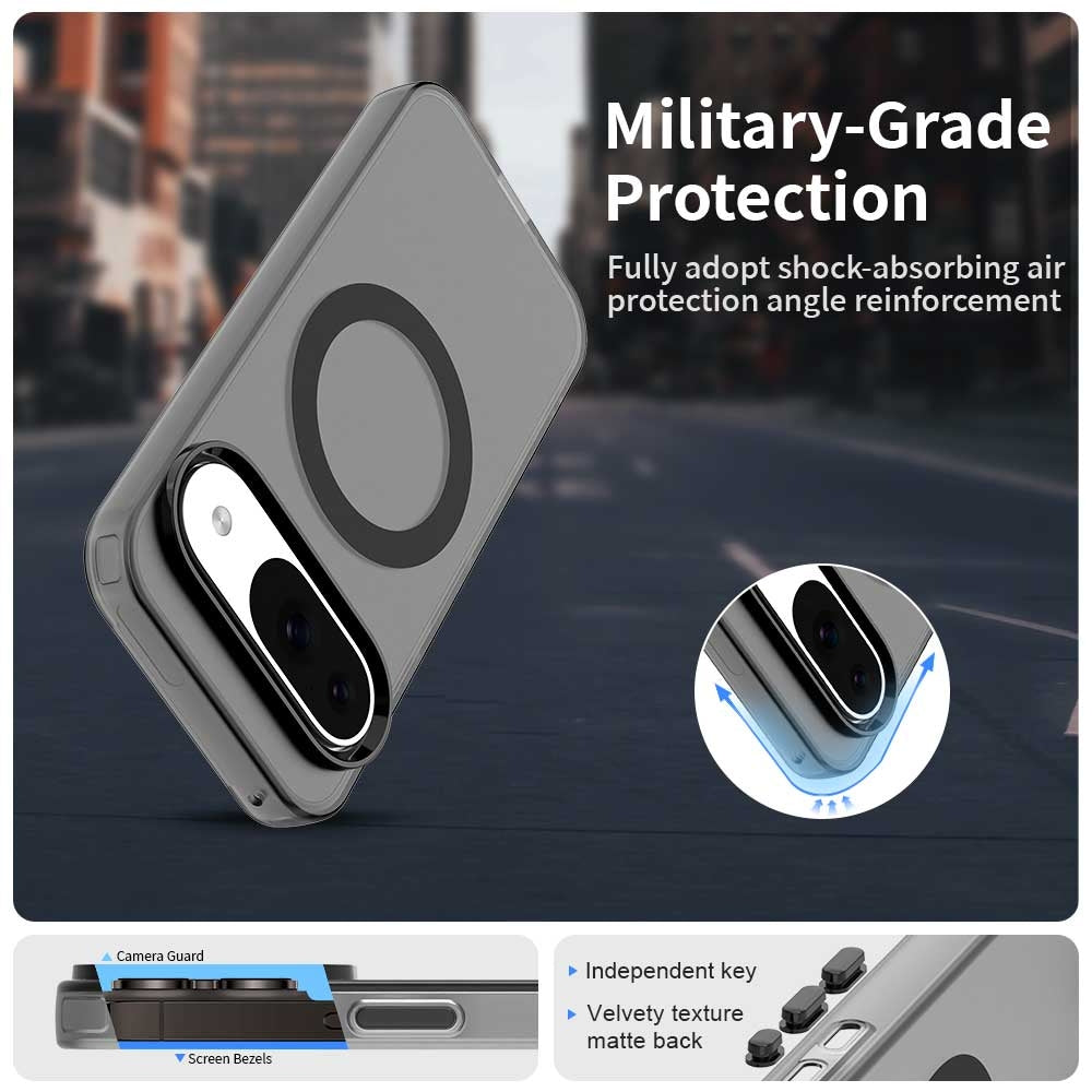 Google Pixel 9 Durable MagSafe Phone Case - Hybrid TPU & PC Design, Lightweight & Stylish, Candy Colour, Wireless Charging Friendly