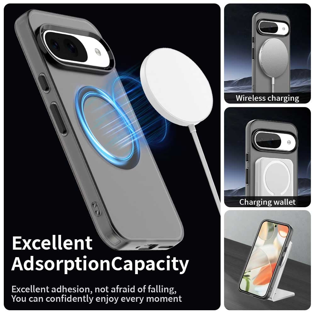 Google Pixel 9 Durable MagSafe Phone Case - Hybrid TPU & PC Design, Lightweight & Stylish, Candy Colour, Wireless Charging Friendly