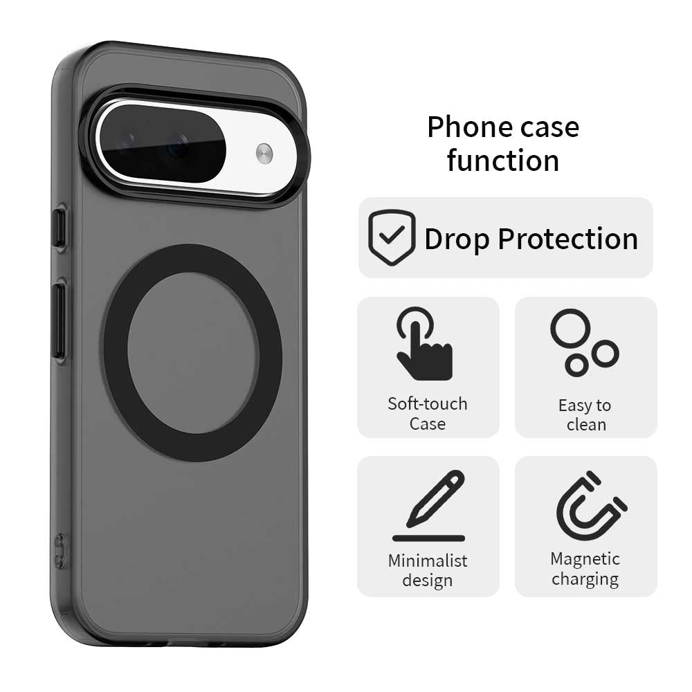 Google Pixel 9 Durable MagSafe Phone Case - Hybrid TPU & PC Design, Lightweight & Stylish, Candy Colour, Wireless Charging Friendly