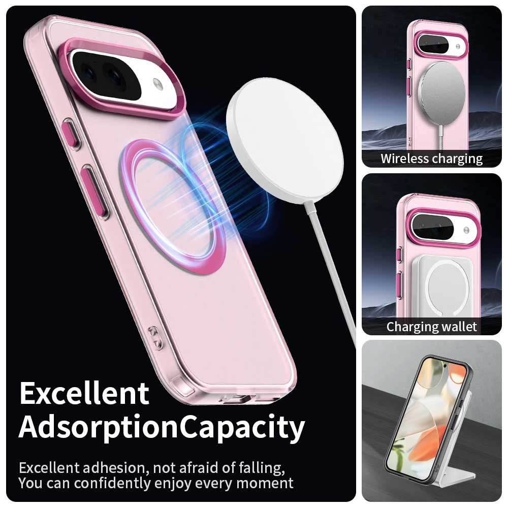 Google Pixel 9 Durable MagSafe Phone Case - Hybrid TPU & PC Design, Lightweight & Stylish, Candy Colour, Wireless Charging Friendly
