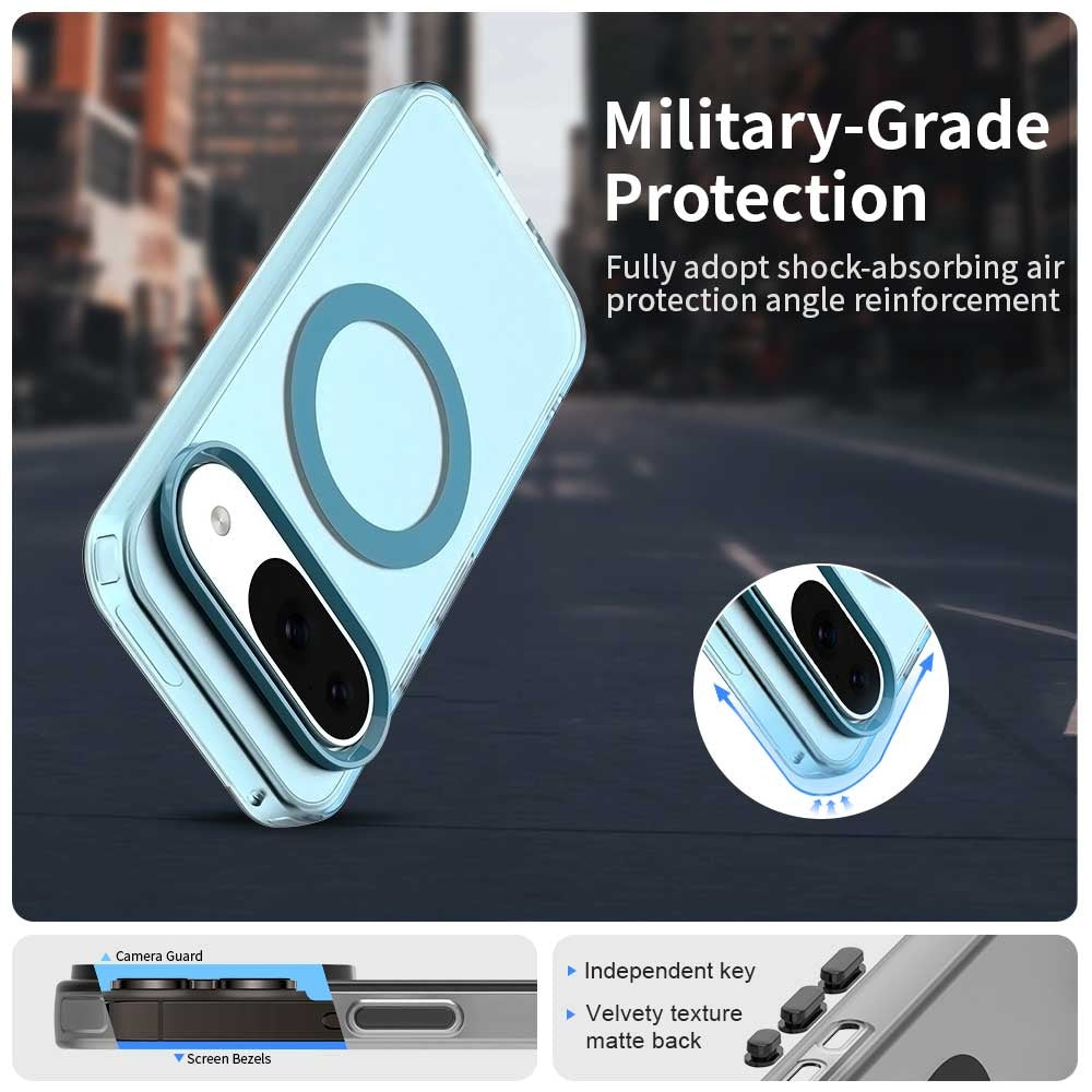 Google Pixel 9 Durable MagSafe Phone Case - Hybrid TPU & PC Design, Lightweight & Stylish, Candy Colour, Wireless Charging Friendly