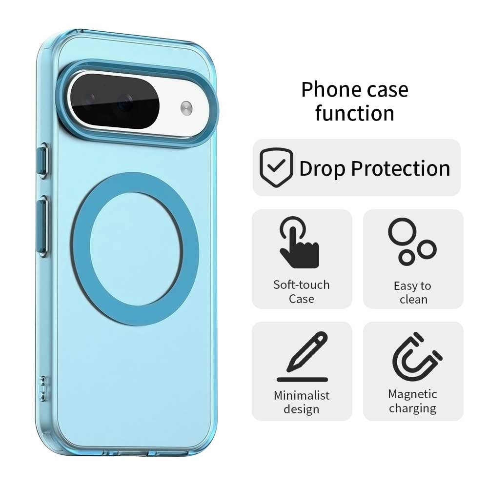 Google Pixel 9 Durable MagSafe Phone Case - Hybrid TPU & PC Design, Lightweight & Stylish, Candy Colour, Wireless Charging Friendly