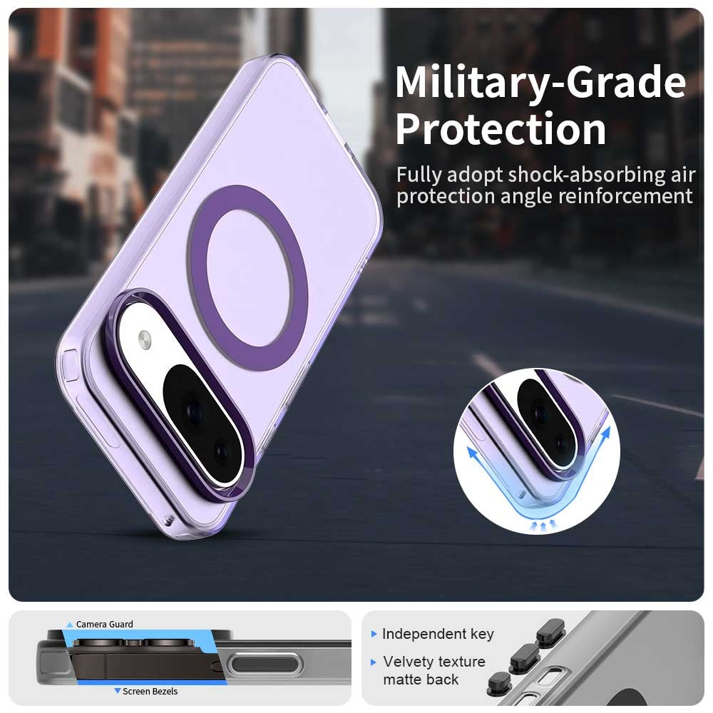 Google Pixel 9 Durable MagSafe Phone Case - Hybrid TPU & PC Design, Lightweight & Stylish, Candy Colour, Wireless Charging Friendly