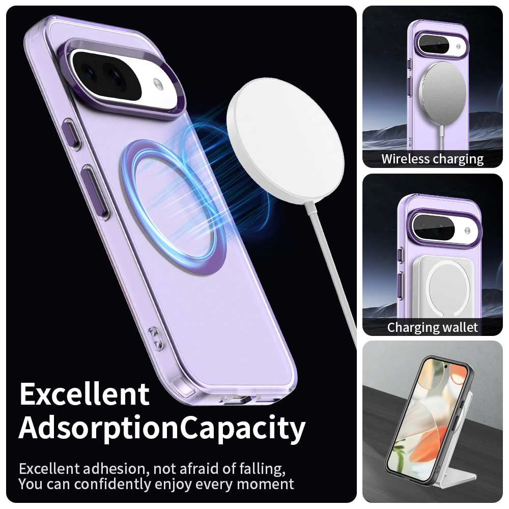 Google Pixel 9 Durable MagSafe Phone Case - Hybrid TPU & PC Design, Lightweight & Stylish, Candy Colour, Wireless Charging Friendly