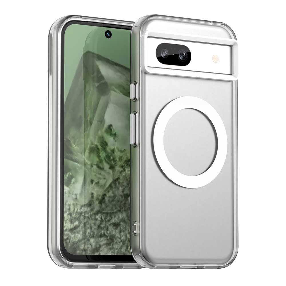 Google Pixel 8a Durable MagSafe Phone Case - Hybrid TPU & PC Design, Lightweight & Stylish, Candy Colour, Wireless Charging Friendly