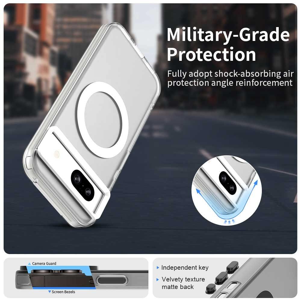 Google Pixel 8a Durable MagSafe Phone Case - Hybrid TPU & PC Design, Lightweight & Stylish, Candy Colour, Wireless Charging Friendly