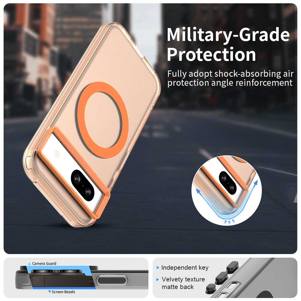 Google Pixel 8a Durable MagSafe Phone Case - Hybrid TPU & PC Design, Lightweight & Stylish, Candy Colour, Wireless Charging Friendly
