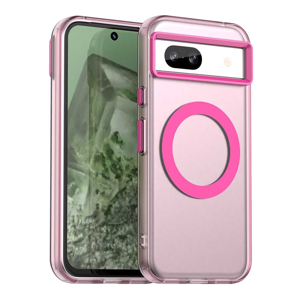 Google Pixel 8a Durable MagSafe Phone Case - Hybrid TPU & PC Design, Lightweight & Stylish, Candy Colour, Wireless Charging Friendly