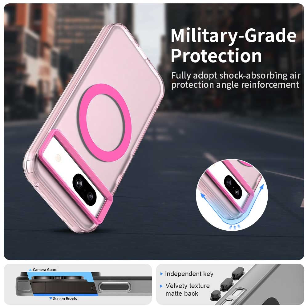 Google Pixel 8a Durable MagSafe Phone Case - Hybrid TPU & PC Design, Lightweight & Stylish, Candy Colour, Wireless Charging Friendly