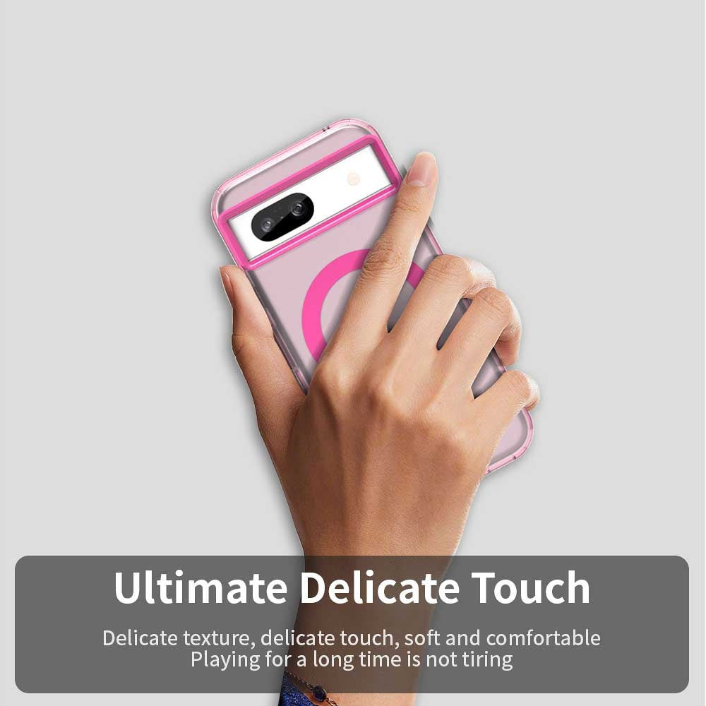 Google Pixel 8a Durable MagSafe Phone Case - Hybrid TPU & PC Design, Lightweight & Stylish, Candy Colour, Wireless Charging Friendly