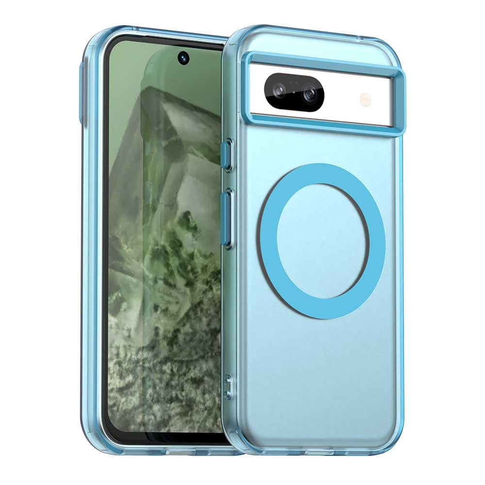 Google Pixel 8a Durable MagSafe Phone Case - Hybrid TPU & PC Design, Lightweight & Stylish, Candy Colour, Wireless Charging Friendly