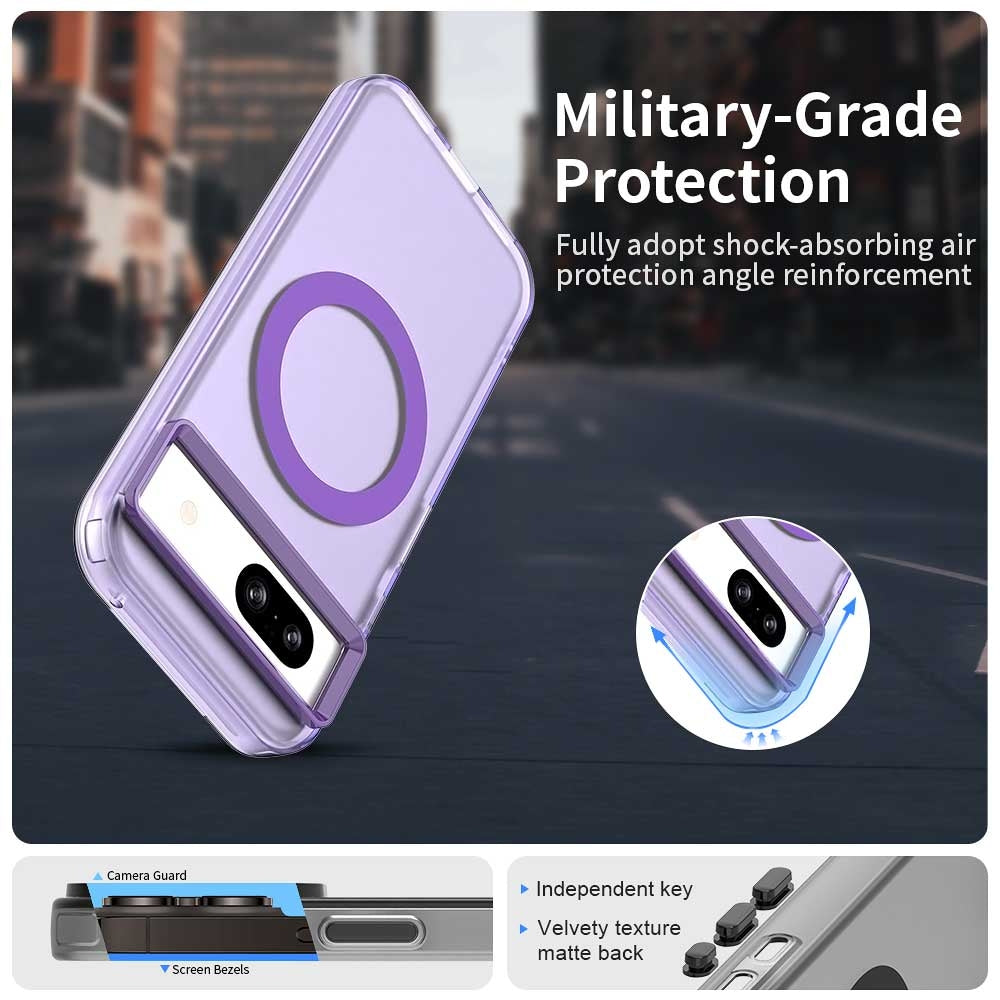 Google Pixel 8a Durable MagSafe Phone Case - Hybrid TPU & PC Design, Lightweight & Stylish, Candy Colour, Wireless Charging Friendly