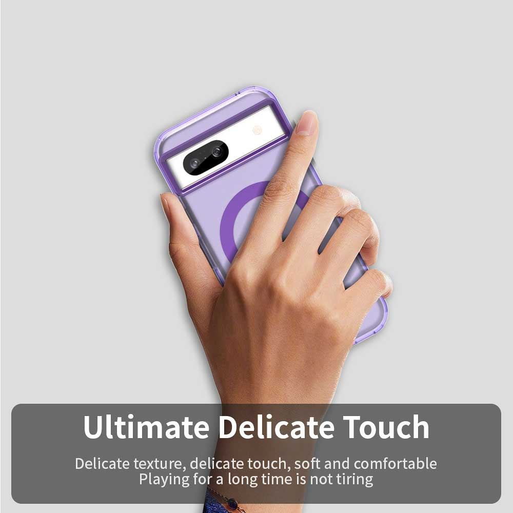 Google Pixel 8a Durable MagSafe Phone Case - Hybrid TPU & PC Design, Lightweight & Stylish, Candy Colour, Wireless Charging Friendly