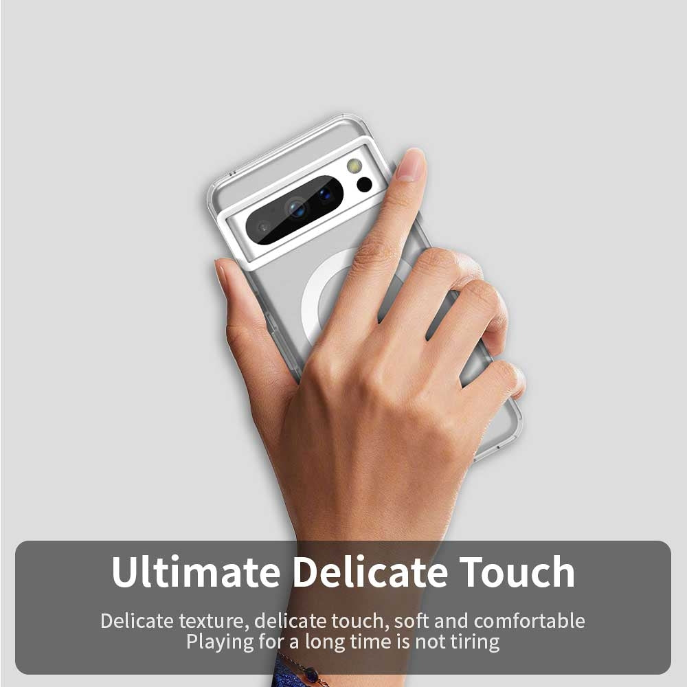 Google Pixel 8 Pro Durable MagSafe Phone Case - Hybrid TPU & PC Design, Lightweight & Stylish, Candy Colour, Wireless Charging Friendly