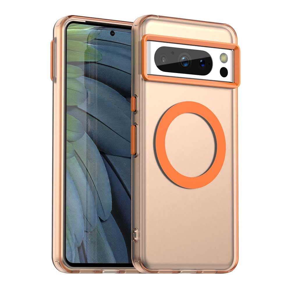 Google Pixel 8 Pro Durable MagSafe Phone Case - Hybrid TPU & PC Design, Lightweight & Stylish, Candy Colour, Wireless Charging Friendly