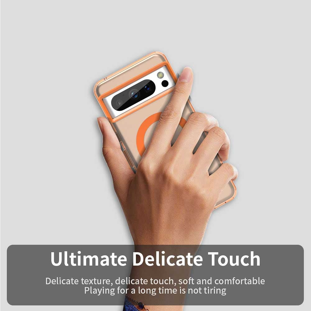 Google Pixel 8 Pro Durable MagSafe Phone Case - Hybrid TPU & PC Design, Lightweight & Stylish, Candy Colour, Wireless Charging Friendly