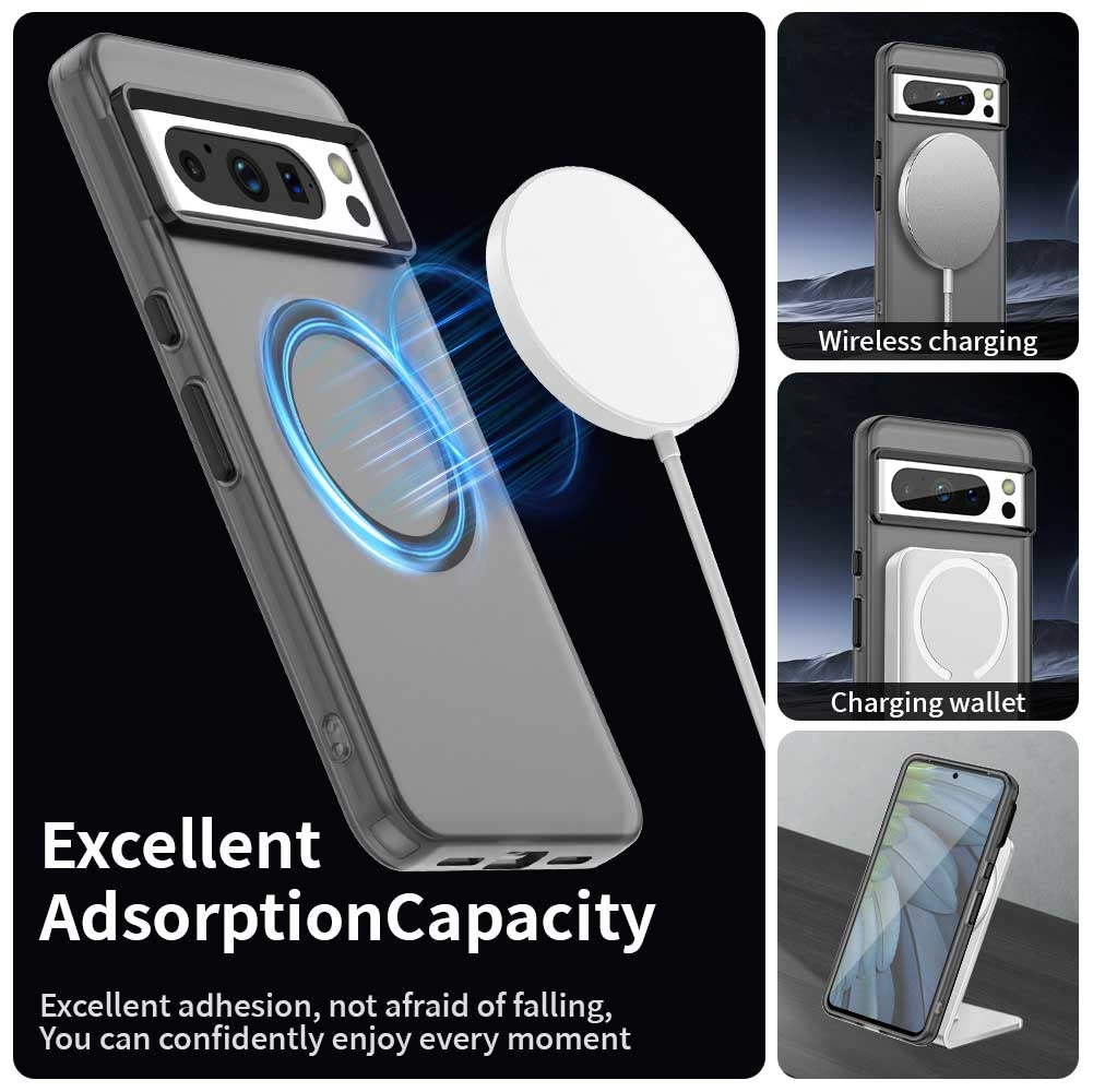 Google Pixel 8 Pro Durable MagSafe Phone Case - Hybrid TPU & PC Design, Lightweight & Stylish, Candy Colour, Wireless Charging Friendly