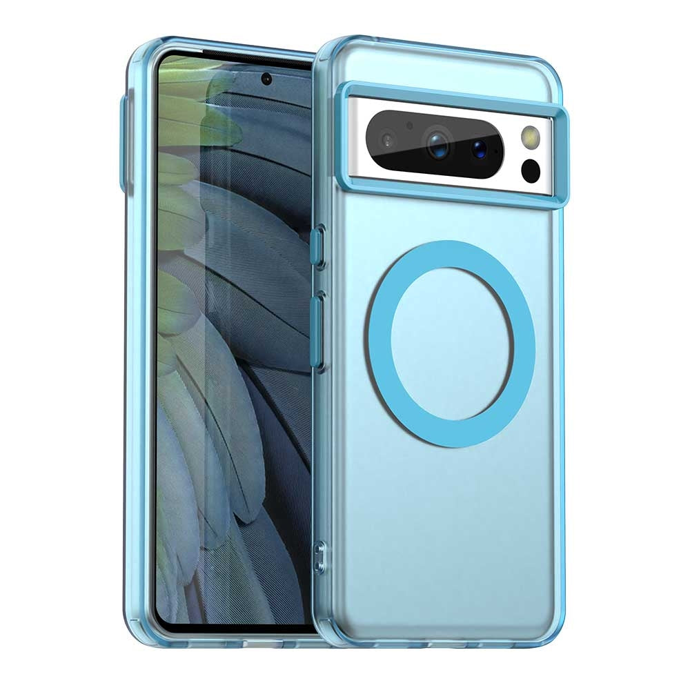 Google Pixel 8 Pro Durable MagSafe Phone Case - Hybrid TPU & PC Design, Lightweight & Stylish, Candy Colour, Wireless Charging Friendly